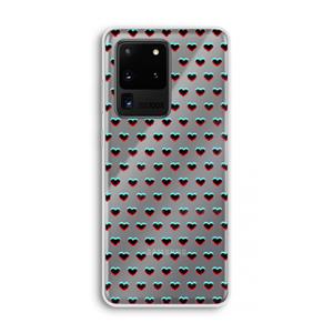 CaseCompany Hartjes: Samsung Galaxy S20 Ultra Transparant Hoesje