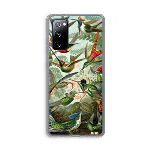 CaseCompany Haeckel Trochilidae: Samsung Galaxy S20 FE / S20 FE 5G Transparant Hoesje