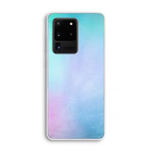 CaseCompany mist pastel: Samsung Galaxy S20 Ultra Transparant Hoesje