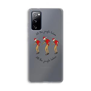 CaseCompany Jingle Ladies: Samsung Galaxy S20 FE / S20 FE 5G Transparant Hoesje