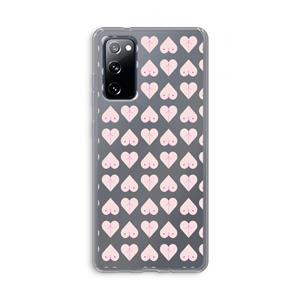CaseCompany Ass 'n Titties: Samsung Galaxy S20 FE / S20 FE 5G Transparant Hoesje