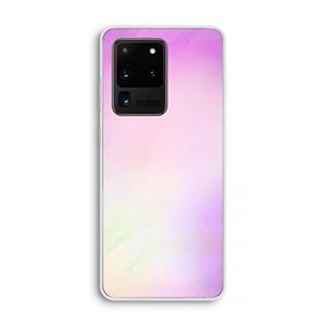 CaseCompany Flow mist pastel: Samsung Galaxy S20 Ultra Transparant Hoesje