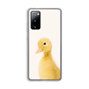 CaseCompany Duke: Samsung Galaxy S20 FE / S20 FE 5G Transparant Hoesje