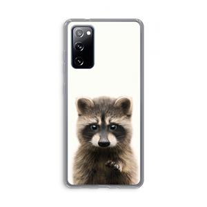 CaseCompany Rocco: Samsung Galaxy S20 FE / S20 FE 5G Transparant Hoesje