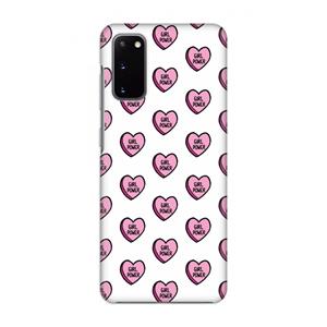 CaseCompany GIRL POWER: Volledig geprint Samsung Galaxy S20 Hoesje