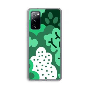 CaseCompany Bushes: Samsung Galaxy S20 FE / S20 FE 5G Transparant Hoesje