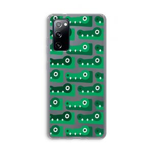 CaseCompany Crocs: Samsung Galaxy S20 FE / S20 FE 5G Transparant Hoesje