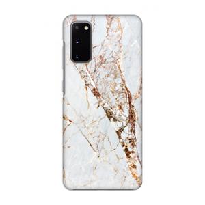 CaseCompany Goud marmer: Volledig geprint Samsung Galaxy S20 Hoesje