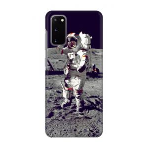 CaseCompany Spaceman: Volledig geprint Samsung Galaxy S20 Hoesje