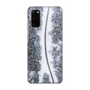 CaseCompany Snøfall: Volledig geprint Samsung Galaxy S20 Hoesje