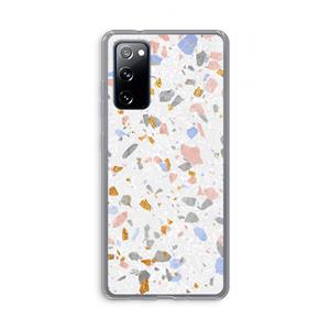 CaseCompany Terrazzo N°8: Samsung Galaxy S20 FE / S20 FE 5G Transparant Hoesje