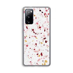 CaseCompany Terrazzo N°9: Samsung Galaxy S20 FE / S20 FE 5G Transparant Hoesje