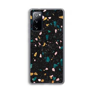 CaseCompany Terrazzo N°10: Samsung Galaxy S20 FE / S20 FE 5G Transparant Hoesje