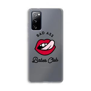 CaseCompany Badass Babes Club: Samsung Galaxy S20 FE / S20 FE 5G Transparant Hoesje