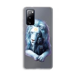 CaseCompany Child Of Light: Samsung Galaxy S20 FE / S20 FE 5G Transparant Hoesje