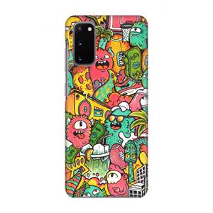 CaseCompany Vexx City: Volledig geprint Samsung Galaxy S20 Hoesje