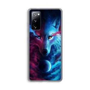 CaseCompany Where Light And Dark Meet: Samsung Galaxy S20 FE / S20 FE 5G Transparant Hoesje