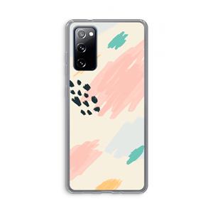 CaseCompany Sunday Chillings: Samsung Galaxy S20 FE / S20 FE 5G Transparant Hoesje