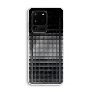 CaseCompany Musketon Halftone: Samsung Galaxy S20 Ultra Transparant Hoesje