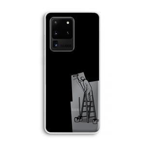 CaseCompany Musketon Painter: Samsung Galaxy S20 Ultra Transparant Hoesje