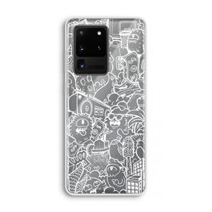 CaseCompany Vexx City #2: Samsung Galaxy S20 Ultra Transparant Hoesje