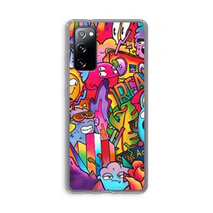 CaseCompany Dreams: Samsung Galaxy S20 FE / S20 FE 5G Transparant Hoesje