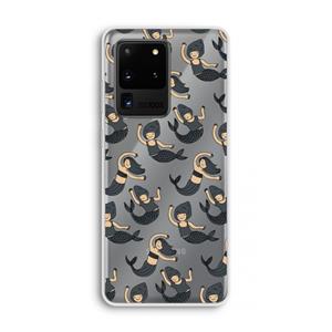 CaseCompany Zeemeermin: Samsung Galaxy S20 Ultra Transparant Hoesje