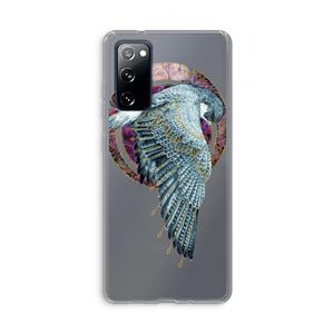 CaseCompany Golden Falcon: Samsung Galaxy S20 FE / S20 FE 5G Transparant Hoesje