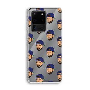 CaseCompany Drake Away: Samsung Galaxy S20 Ultra Transparant Hoesje