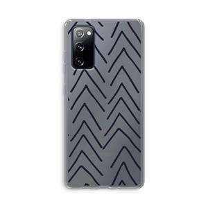 CaseCompany Marrakech Arrows: Samsung Galaxy S20 FE / S20 FE 5G Transparant Hoesje