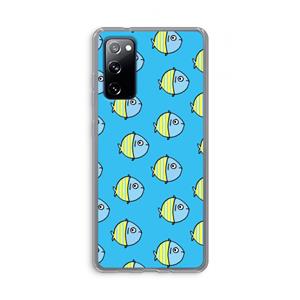 CaseCompany Visjes: Samsung Galaxy S20 FE / S20 FE 5G Transparant Hoesje