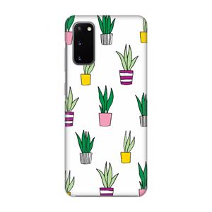 CaseCompany Sanseveria: Volledig geprint Samsung Galaxy S20 Hoesje