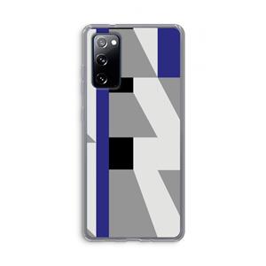 CaseCompany Gestalte 2: Samsung Galaxy S20 FE / S20 FE 5G Transparant Hoesje
