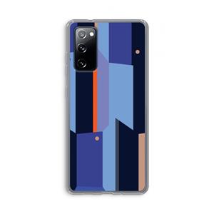 CaseCompany Gestalte 3: Samsung Galaxy S20 FE / S20 FE 5G Transparant Hoesje