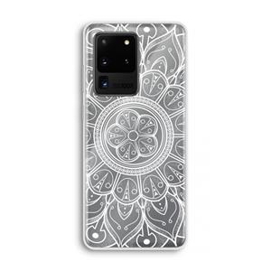 CaseCompany Roses Are Red: Samsung Galaxy S20 Ultra Transparant Hoesje