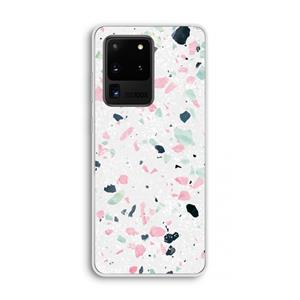 CaseCompany Terrazzo N°3: Samsung Galaxy S20 Ultra Transparant Hoesje