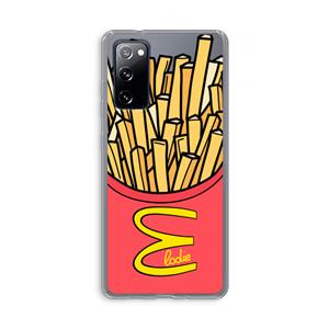 CaseCompany McElodie: Samsung Galaxy S20 FE / S20 FE 5G Transparant Hoesje