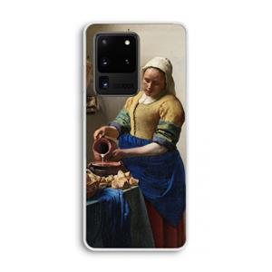 CaseCompany The Milkmaid: Samsung Galaxy S20 Ultra Transparant Hoesje