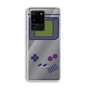 CaseCompany Game On: Samsung Galaxy S20 Ultra Transparant Hoesje