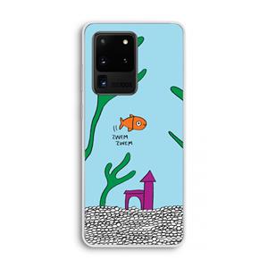 CaseCompany Aquarium: Samsung Galaxy S20 Ultra Transparant Hoesje