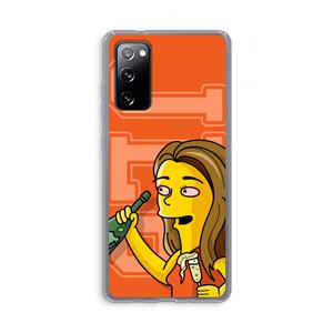 CaseCompany Jamie Lee Simpson: Samsung Galaxy S20 FE / S20 FE 5G Transparant Hoesje