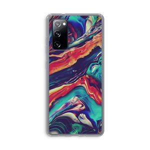 CaseCompany Chameleon Sun: Samsung Galaxy S20 FE / S20 FE 5G Transparant Hoesje