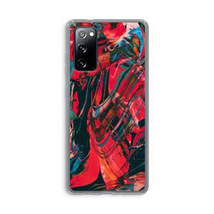 CaseCompany Endless Descent: Samsung Galaxy S20 FE / S20 FE 5G Transparant Hoesje