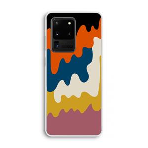 CaseCompany Baar A: Samsung Galaxy S20 Ultra Transparant Hoesje