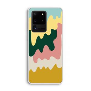 CaseCompany Baar B: Samsung Galaxy S20 Ultra Transparant Hoesje