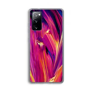 CaseCompany Phoenix: Samsung Galaxy S20 FE / S20 FE 5G Transparant Hoesje