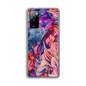 CaseCompany Pink Orchard: Samsung Galaxy S20 FE / S20 FE 5G Transparant Hoesje