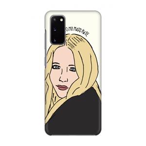 CaseCompany Mary Kate: Volledig geprint Samsung Galaxy S20 Hoesje