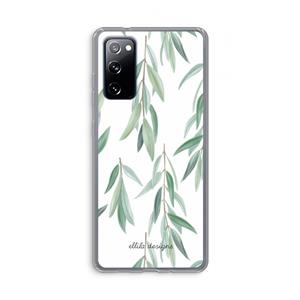 CaseCompany Branch up your life: Samsung Galaxy S20 FE / S20 FE 5G Transparant Hoesje