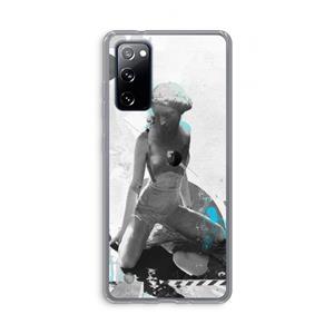 CaseCompany I will not feel a thing: Samsung Galaxy S20 FE / S20 FE 5G Transparant Hoesje